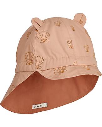 Liewood Gorm Sun Hat - Seashell/Pale Tuscany - 100% Organic Cotton Sunhats