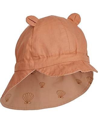 Liewood Gorm Sun Hat - Seashell/Pale Tuscany - 100% Organic Cotton Sunhats