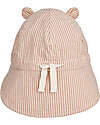 Liewood Gorm Sun Hat - Stripe/Tuscany Rose and Sandy - 100% Organic Cotton Sunhats