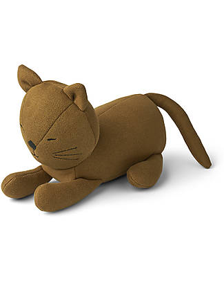 Liewood Grayson Cat Plush - Golden Caramel - 100% Organic Cotton Soft Toys