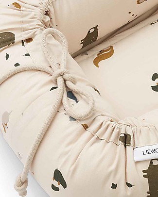Liewood Gro Babylift - Friendship Sandy Mix - 100% organic cotton Baby Nest
