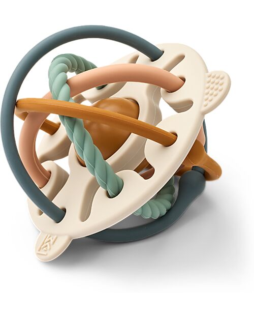 Liewood Hakim Silicone Mix Rattle - Sandy Multi Mix Rattles