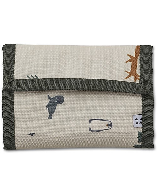 Liewood Hans Wallet Artic Mix - 100% recycled polyester! Purses