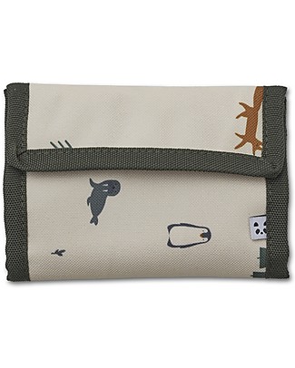 Liewood Hans Wallet Artic Mix - 100% recycled polyester! Purses