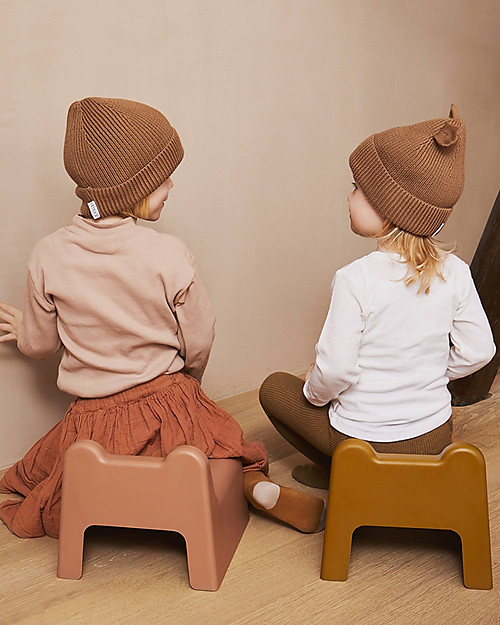 Liewood Harold Mini Chair - Mustard - Bamboo Chairs