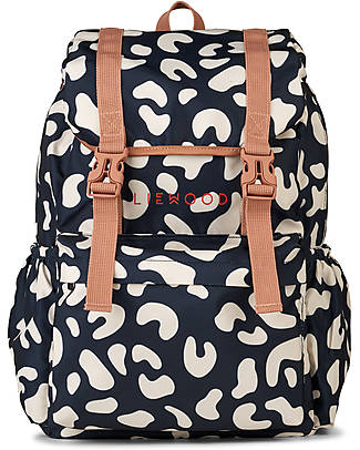 Liewood Helena School Bag - Leo Navy - 100% Recycled Material Backpack
