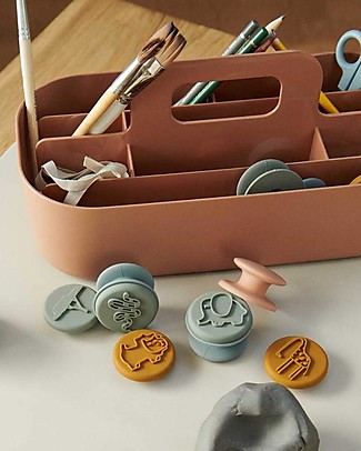 Liewood Hope Storage Caddy - Tuscany Rose - 14 Compartments Storage organisers