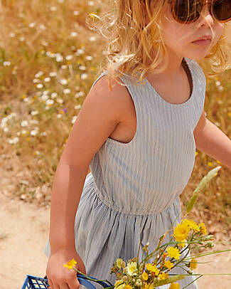 Liewood Idaho Stripe Dress - Riverside/Creme de la creme - 100% Organic Cotton Dresses_