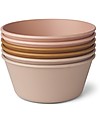 Liewood Irene 6 Bowls Set - Rose Multi Mix - Set 6 Pieces - 100% Biodegradable! Bowls & Plates