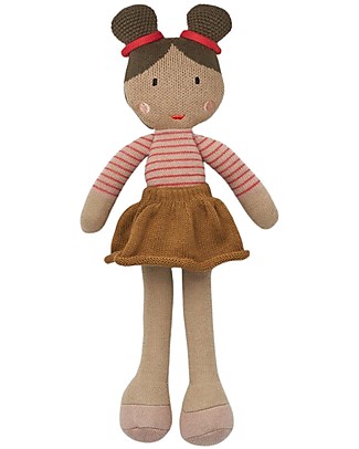 Liewood Iris Doll - Rose Multi Mix- 30 cm - 100% Organic Cotton Dolls Accessories