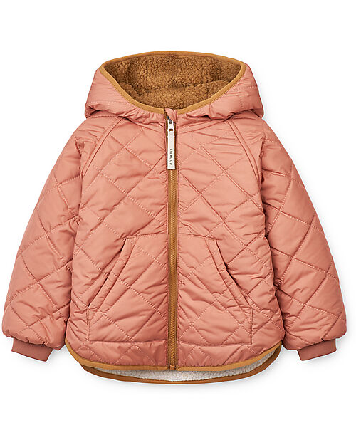 Liewood Jackson Reversible Jacket - Tuscany Rose - 100% Recycled Material Down Jacket