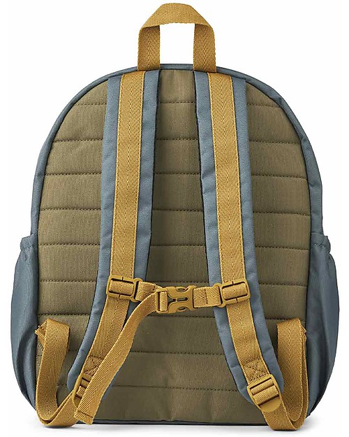 Liewood James School Backpack - Whale Blue Multi Mix - 100% recycled polyester! Backpack