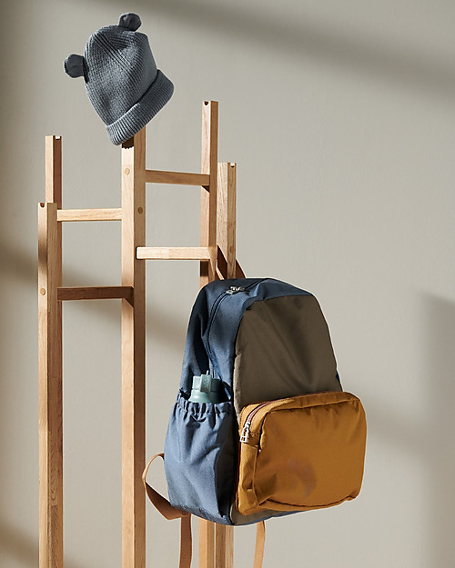 Liewood James School Backpack - Whale Blue Multi Mix - 100% recycled polyester! Backpack