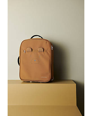 Liewood Jeremy Suitecase - Mr Bear - Golden Caramel Travel Bags
