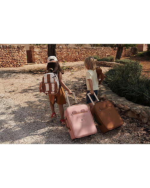 Liewood Jeremy Suitecase - Mr Bear - Golden Caramel Travel Bags