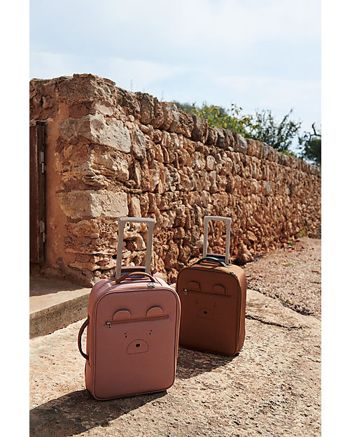 Liewood Jeremy Suitecase - Mr Bear - Tuscany Rose Travel Bags