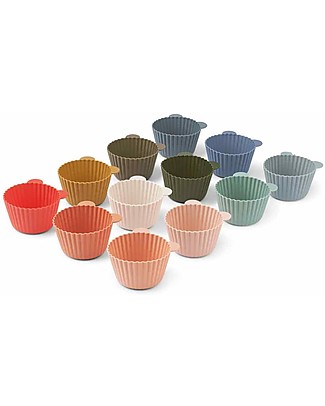 Liewood Jerry Cupcake Molds Set - Pack of 12 - Multi Mix Meal Sets