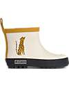 Liewood Jesse Thermo Rainboot - Leopard/Sandy Mix - Natural Rubber Lined with Eco Fur Wellies