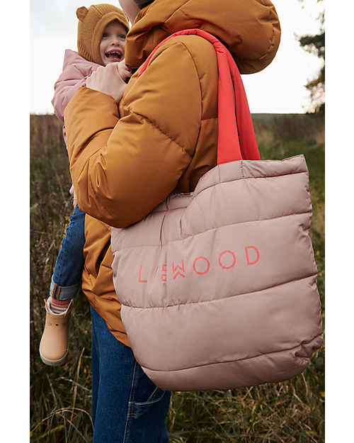 Liewood Jesse Thermo Rainboot - Tuscany Rose/Sandy Mix - Natural Rubber Lined with Eco Fur Wellies