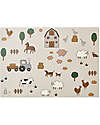 Liewood Jimmie Puzzle - Farm - Sand - 35 Pieces - 100% FSC Paper Puzzles