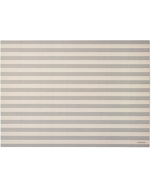 Liewood Jimmie Puzzle - Farm - Sand - 35 Pieces - 100% FSC Paper Puzzles