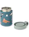 Liewood Kian Printed Food Jar - Artic Sea - 350 ml - Ocean View Thermal Containers