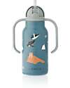 Liewood Kimmie Water Bottle - 250 ml - Arctic Sea -  Ocean View Thermos Bottles