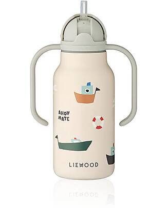 Liewood Kimmie Water Bottle 250 ml - Sailing - Sandy Thermos Bottles