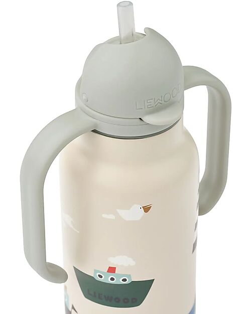 Liewood Kimmie Water Bottle 250 ml - Sailing - Sandy Thermos Bottles