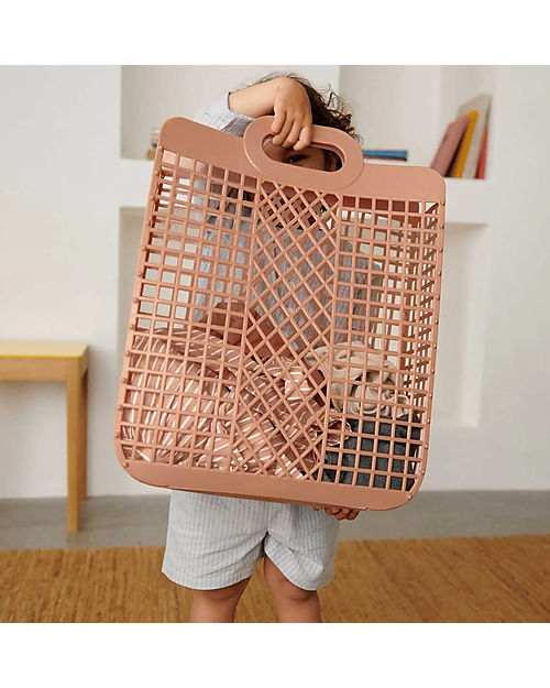 Liewood Laureen Basket - Tuscany Rose - Recycled Material! Tote Bags
