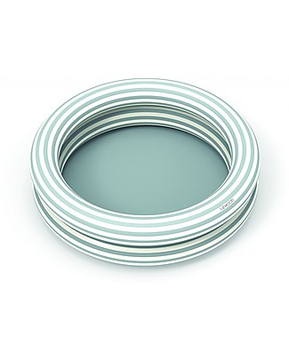 Liewood Leonore Pool - Sea Blue and Creme de la Creme Stripes - 80x20cm Beach Toys