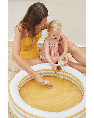 Liewood Leonore Pool - Striped - Jojoba and Creme de la Creme - 80 x 20cm Inflatable Pools