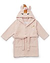 Liewood Lily Bathrobe, Unicorn Sorbet Rose - 100% Organic Cotton Terry Towels And Flannels