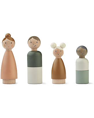 Liewood Lotta Dolls Family - Multi Mix Dolls
