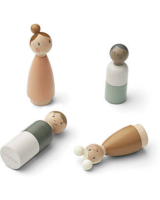 Liewood Lotta Dolls Family - Multi Mix Dolls