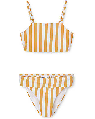 Liewood Lucette Bikini Set - Sea Shell - Pale Tuscany - UV 40+ Bikinis And Tankinis