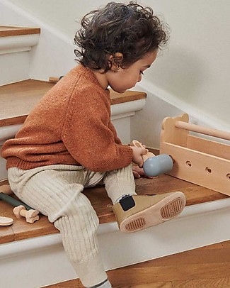 Liewood Luigi Wood Tool Set - Blue Multi Mix Wooden Toy Tools