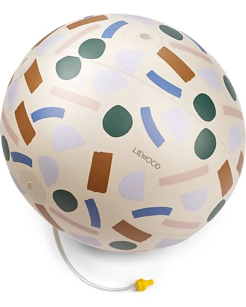 Liewood Luis Inflatable Sprinkler - Sandy - Paint Stroke - Fun Guaranteed! Beach Toys