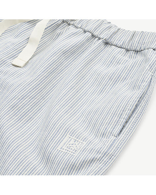 Liewood Madison Stripe Shorts - Stripe Riverside and Creme de la Creme - 100% Organic Cotton GOTS Certified Shorts