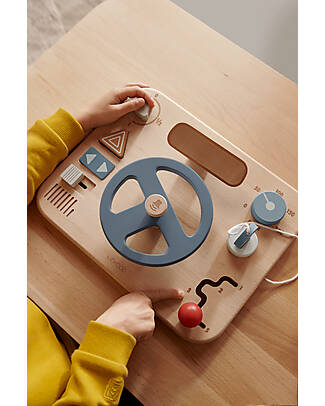 Liewood Magnus Play Board - Faune Green Multi Mix - Beech Wood - Faune Green Multi Mix Pretend Play