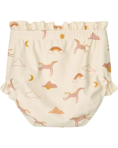 Liewood Manilla Baby Swim Pants - Dream - Ecru - Recycled Material Bikinis And Tankinis