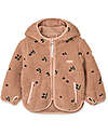 Liewood Mara Pile Jacket With Ears - Berry - Pale Tuscany - 100% Recycled Material Jackets