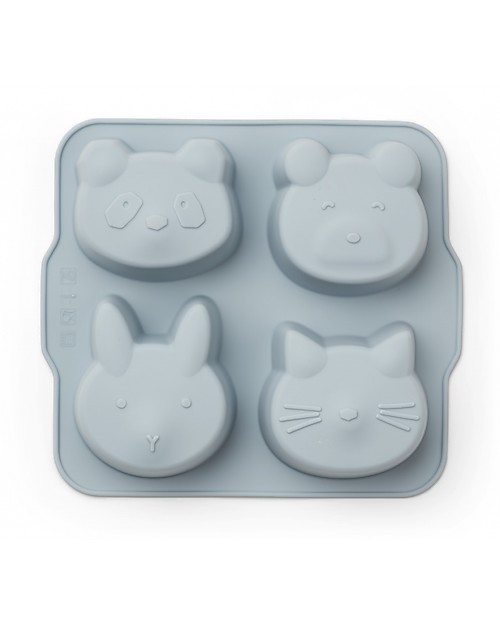 Liewood Mariam Cake Pan - 2 pack - Blue Mix Meal Sets