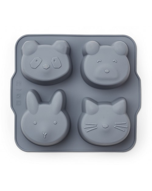 Liewood Mariam Cake Pan - 2 pack - Blue Mix Meal Sets