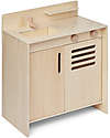 Liewood Mario Play Kitchen - Natural - 100% Beechwood and Plywood Toy Kitchens