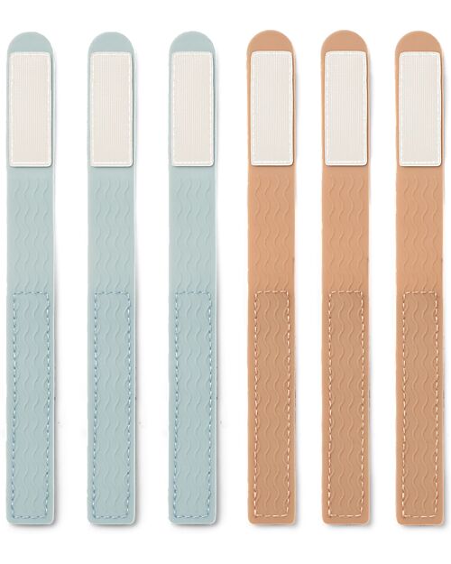 Liewood Maruka Bicycle Basket - Sandy Mix - Aluminium and Silicone Bicycle Accessories