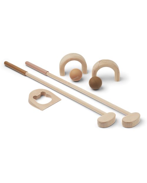 Liewood Mary Golf Set - Golden Caramel/Tuscany Rose Mix Outdoor Games and Toys_