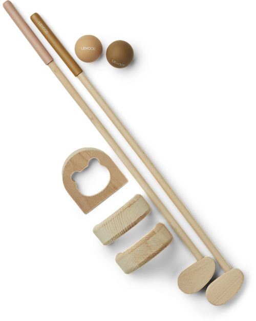 Liewood Mary Golf Set - Golden Caramel/Tuscany Rose Mix Outdoor Games and Toys_