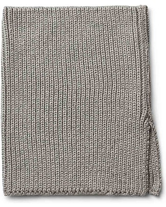 Liewood Mathias Neckwarmer - Grey Melange - 100% Organic Cotton Scarves And Shawls