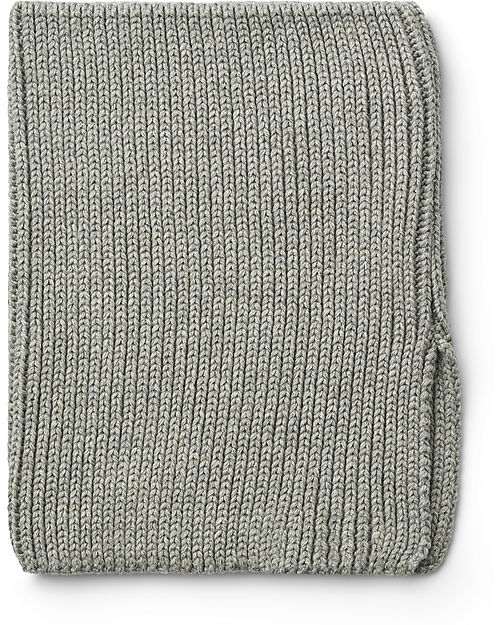 Liewood Mathias Neckwarmer - Grey Melange - 100% Organic Cotton Scarves